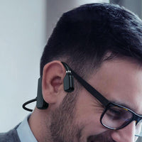 Wireless Bone Conduction Headphones - SonicFlow-Black-State of Style