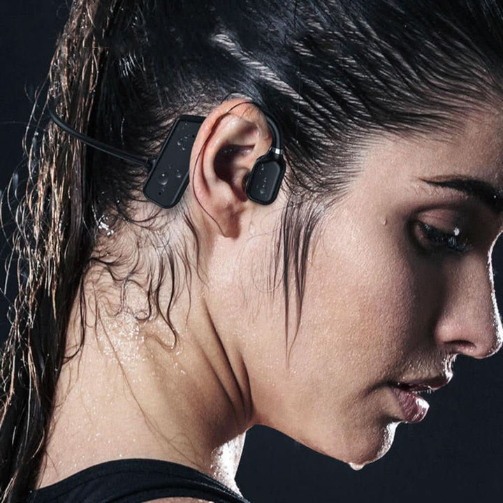 Wireless Bone Conduction Headphones - SonicFlow-Black-State of Style