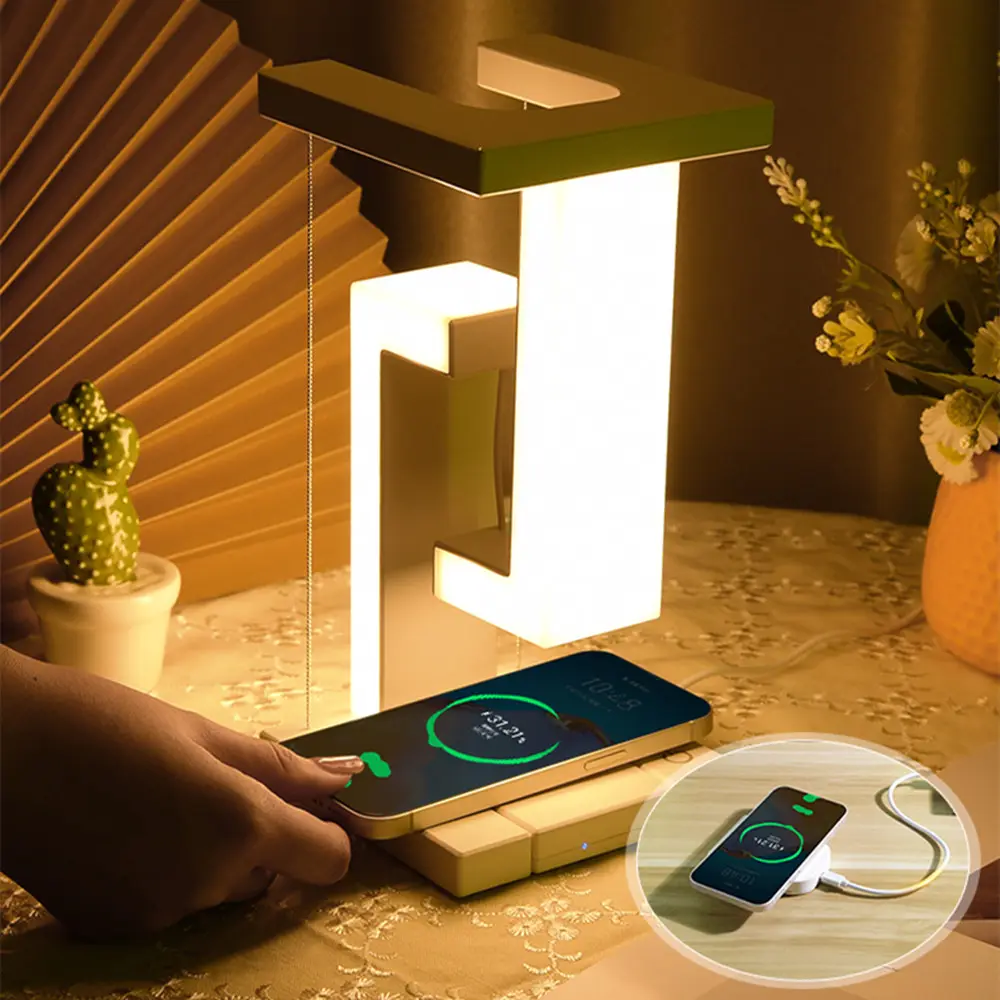 Wireless Charging Lamp - AetherGlow-State of Style