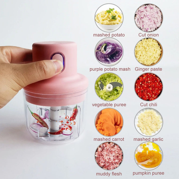 Wireless Food Processor - SliceEase-100ML-State of Style