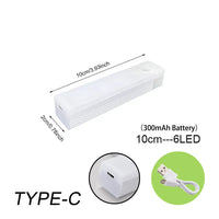 WIRELESS LED NIGHT LIGHT WITH MOTION SENSOR AND RECHARGEABLE BATTERY-State of Style