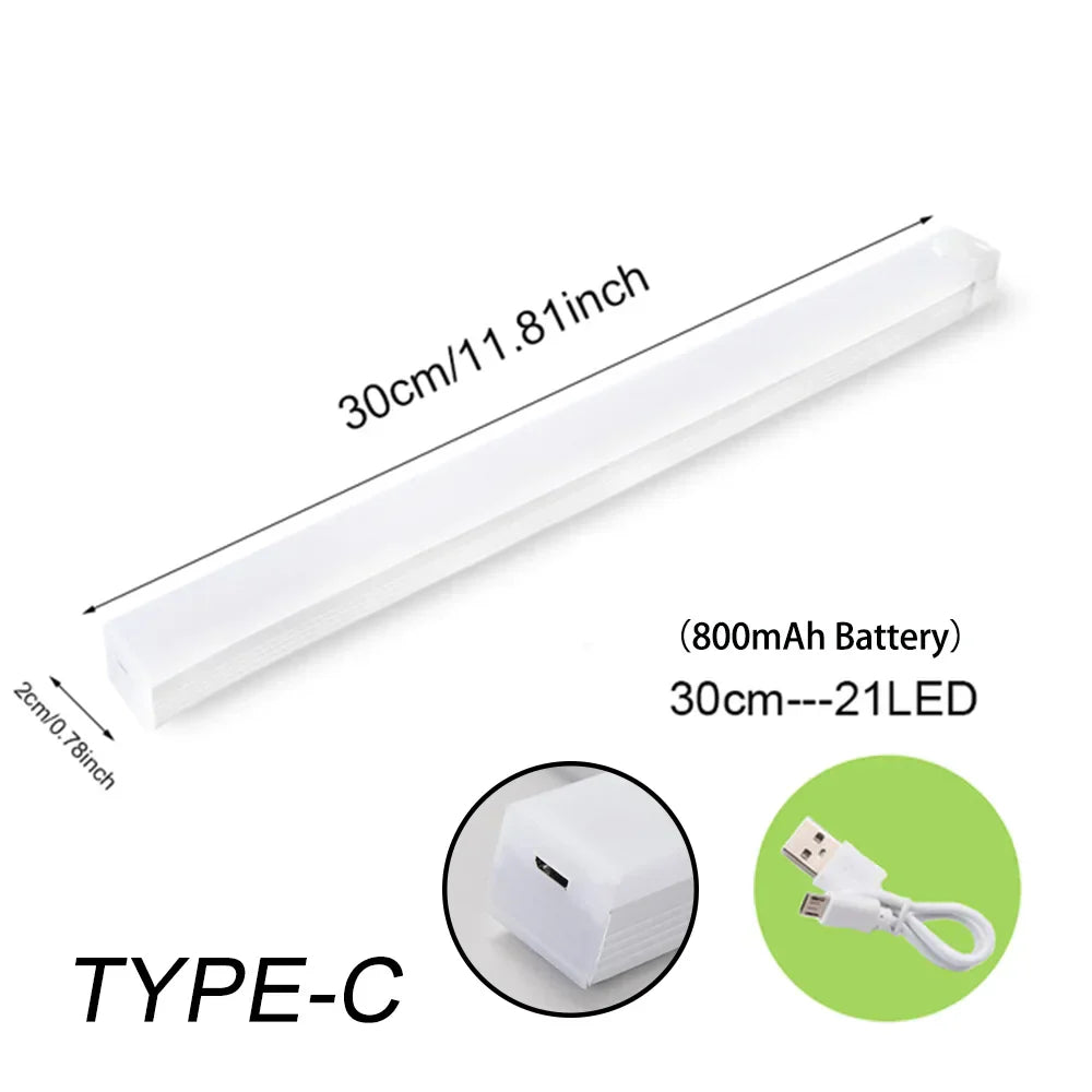 WIRELESS LED NIGHT LIGHT WITH MOTION SENSOR AND RECHARGEABLE BATTERY-State of Style