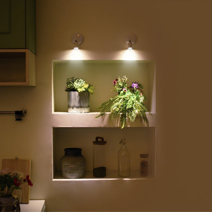 Wireless LED Spotlight - LumaSpot-2-White - AA Batteries-White-State of Style
