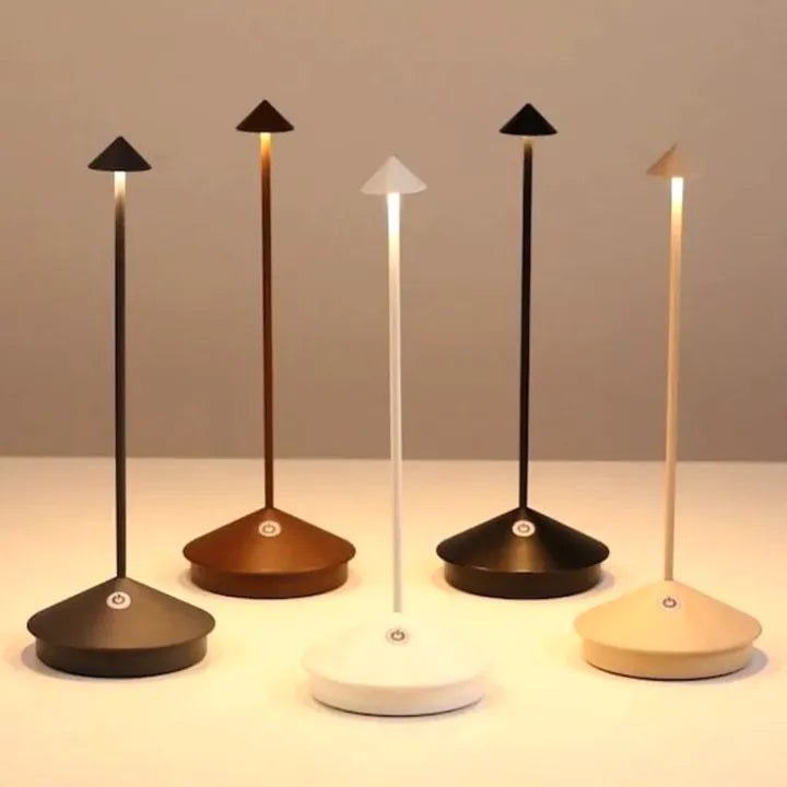 Wireless LED Table Lamp - ClarityGlow-Gold-State of Style