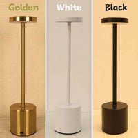 Wireless Metal LED Table Lamp - LumiMetal-White-State of Style