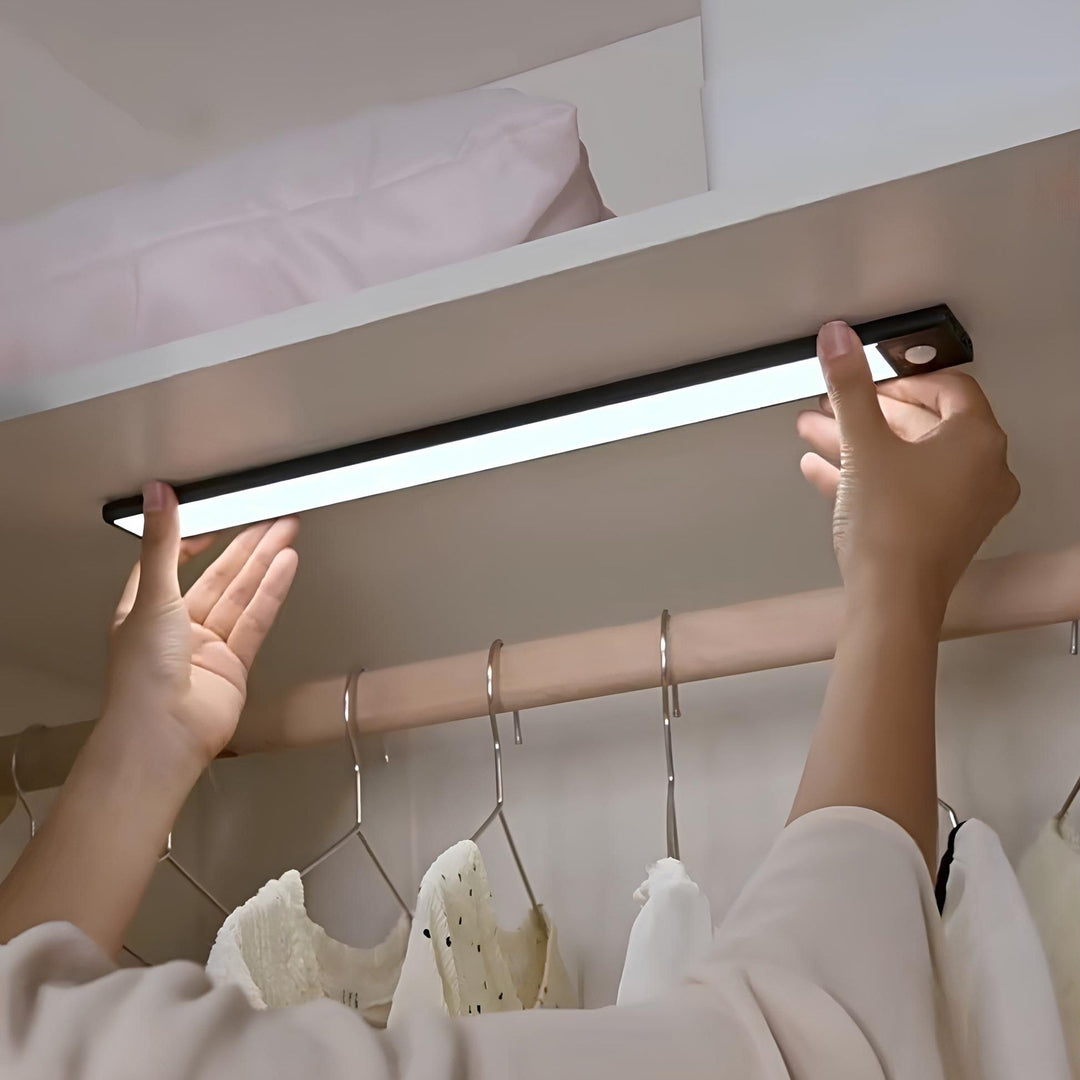 Wireless Motion Sensor Lamp - GlowMotion-Silver-20 cm-State of Style