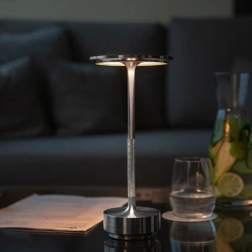 Wireless Smart Table Lamp - AuraGlow-Gold-State of Style
