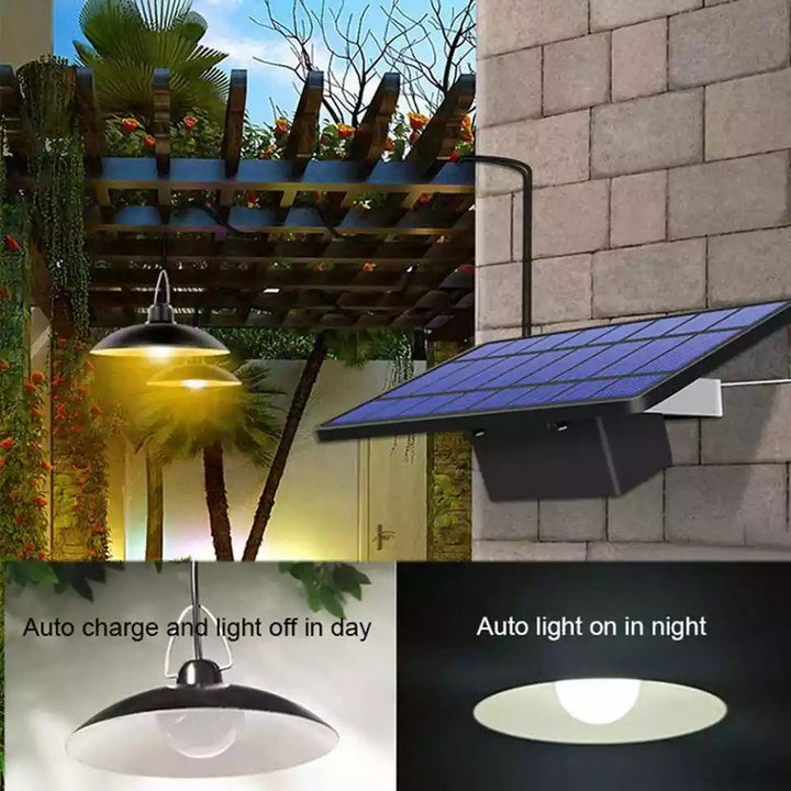 Wireless Solar LED Lamp Set with Remote Control – TwinRay-State of Style
