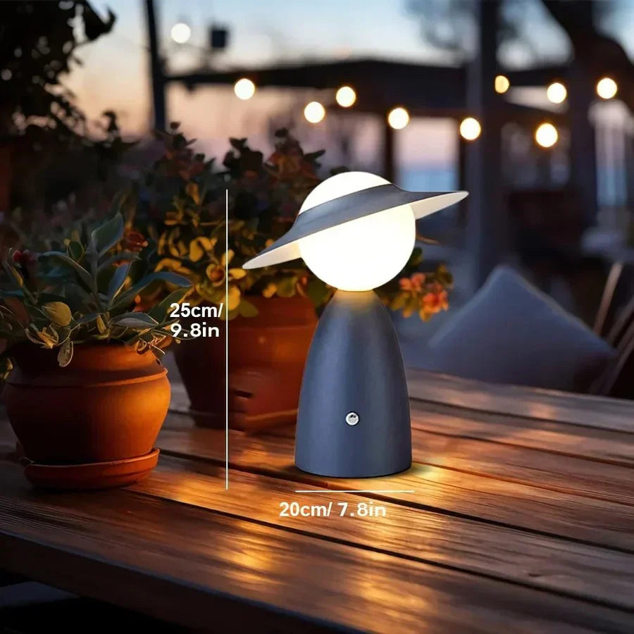 Wireless Table Lamp - LumiCharge-Blue-State of Style
