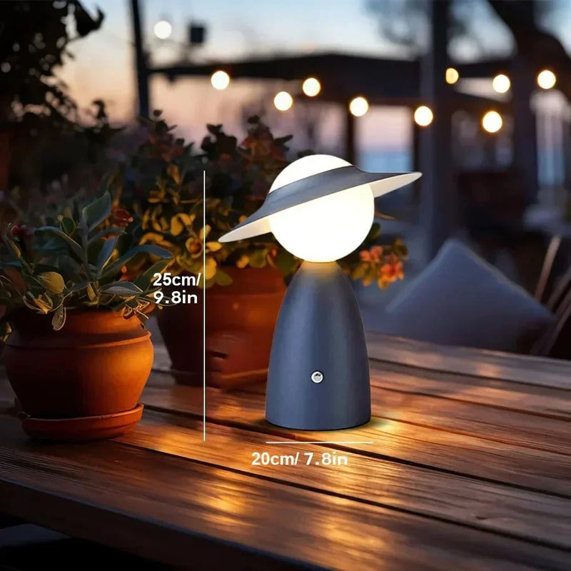 Wireless Table Lamp - LumiCharge-Blue-State of Style
