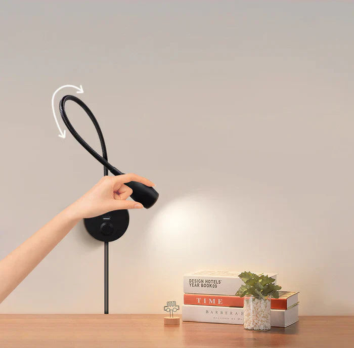 Wireless Wall Lamp for an Enchanting Atmosphere - LumaWave-Black 220V Neutral Light-State of Style