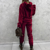 Women's 2-Piece Tracksuit | Stylish Activewear Set-Red-S-State of Style