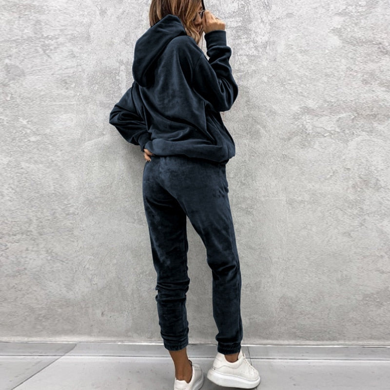 Women's 2-Piece Tracksuit | Stylish Activewear Set-Red-S-State of Style