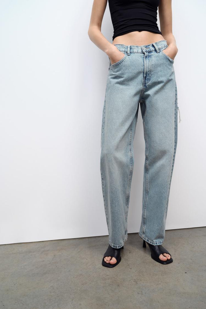 Women's Baggy Jeans - Ava-36-State of Style