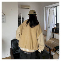 Women's Baseball Jacket | Stylish & Comfortable-Thick Blue-S-State of Style