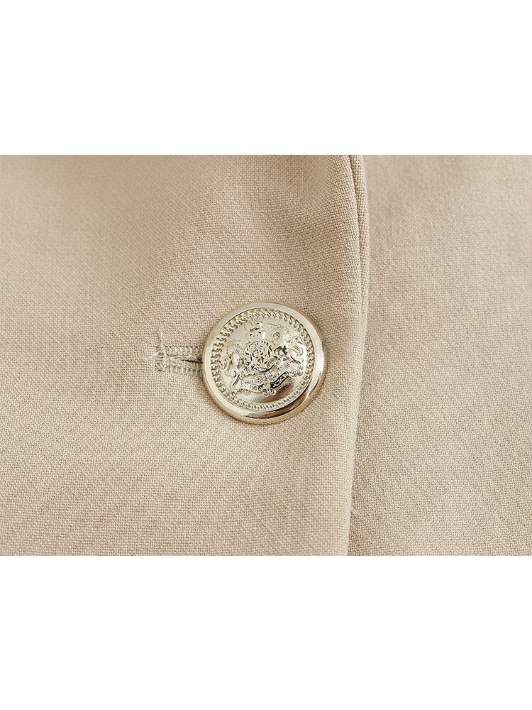 Women's Casual Blazer | Stylish & Comfortable-Khaki-XS-State of Style
