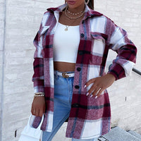 Women's Casual Denim Jacket | Stylish & Comfortable-Rose Red-S-State of Style