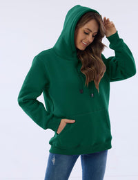 Women's Casual Fleece-Lined Hoodie – Lilly-Black-S-State of Style