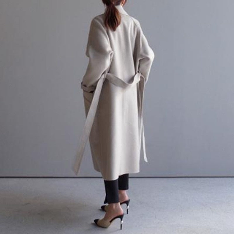 Women's Elegant Trench Coat | Stylish & Comfortable-Beige-S-State of Style