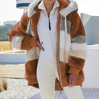 Women's Fleece Jacket | Super Soft & Warm | Full Zip-Camel-S-State of Style