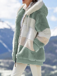 Women's Fleece Jacket | Super Soft & Warm | Full Zip-Green-S-State of Style