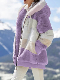 Women's Fleece Jacket | Super Soft & Warm | Full Zip-Lavander-S-State of Style