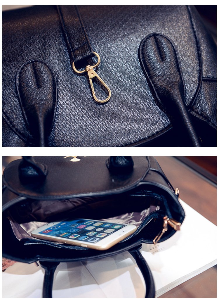 Women's Handbag - CatWalk™-Black-State of Style