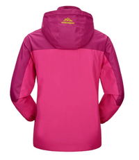 Women's Hiking Outdoor Jacket - Nadia-Purple-S-State of Style