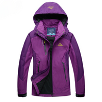 Women's Hiking Outdoor Jacket - Nadia-Purple-S-State of Style