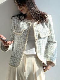 Women's Jacket | Stylish and Warm Outerwear-Blue Coin-S-State of Style
