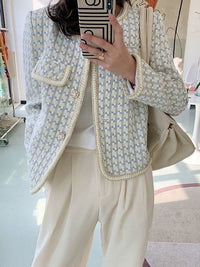 Women's Jacket | Stylish and Warm Outerwear-Blue Coin-S-State of Style