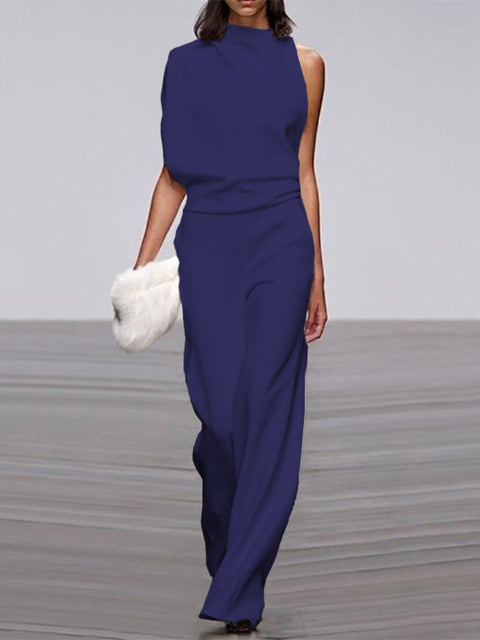 Women's Jumpsuit - Bea-Navy Blue-6-State of Style
