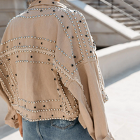 Women's Lightweight Bomber Jacket | Stylish & Comfortable-Beige-XS-State of Style