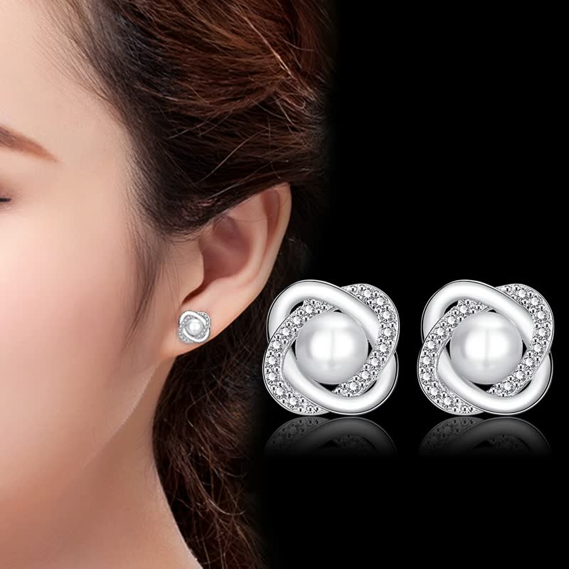 Women's Multiearring Set | Fashionable Jewelry Collection-Silver-State of Style