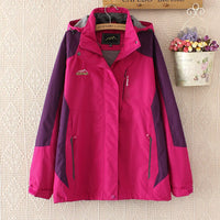 Women's Oversized Windproof Jacket | Casual & Stylish-Light Purple-4XL-State of Style