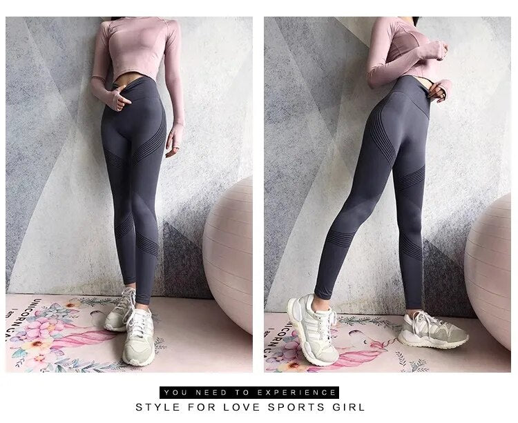 Women's Sports Leggings - Livia-Black-XS-State of Style