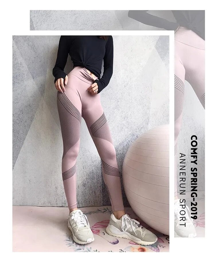 Women's Sports Leggings - Livia-Black-XS-State of Style