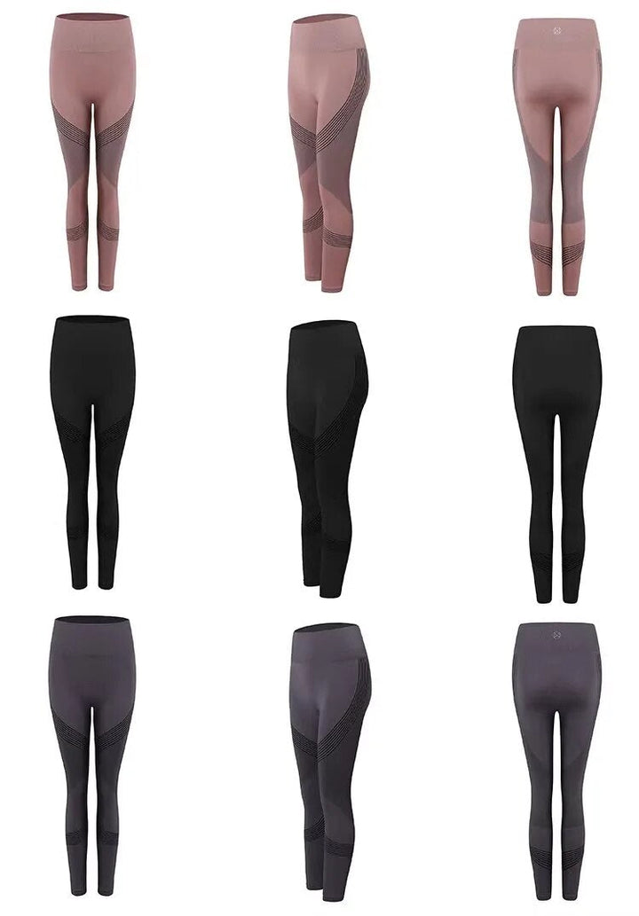 Women's Sports Leggings - Livia-Black-XS-State of Style