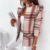 Women's Stylish Dana's Jacket | Trendy and Comfortable-Pink-S-State of Style