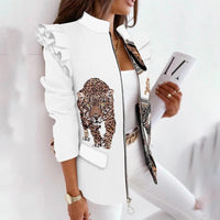 Women's Stylish Dana's Jacket | Trendy and Comfortable-White-S-State of Style
