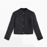 Women's Teddy Jacket - Aurora-Black-S-State of Style