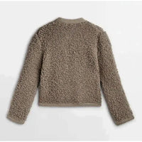 Women's Teddy Jacket - Aurora-Black-S-State of Style