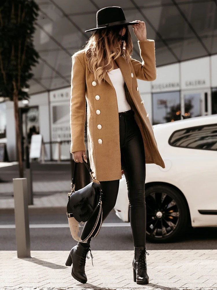 Women's Trench Coat | Elegant and Versatile-Black-S-State of Style
