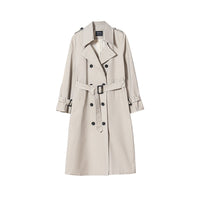 Women's Trench Coat | Elegant and Versatile-Braun-S-State of Style