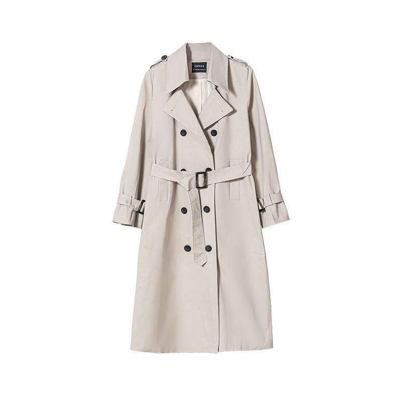Women's Trench Coat | Elegant and Versatile-Braun-S-State of Style