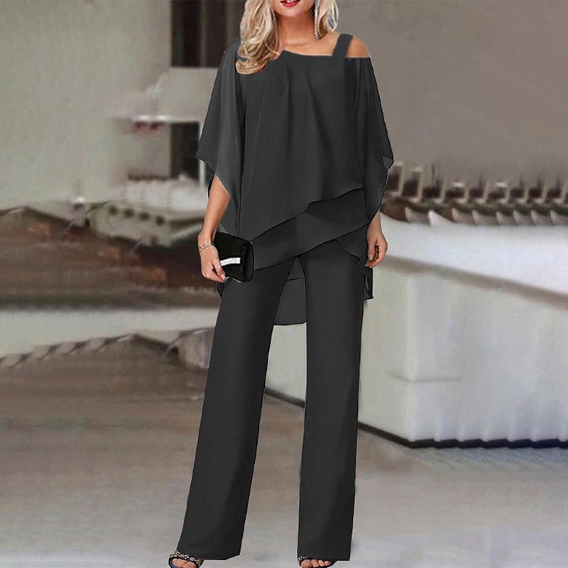 Women's Two-Piece Set - Lily-Black-S-State of Style