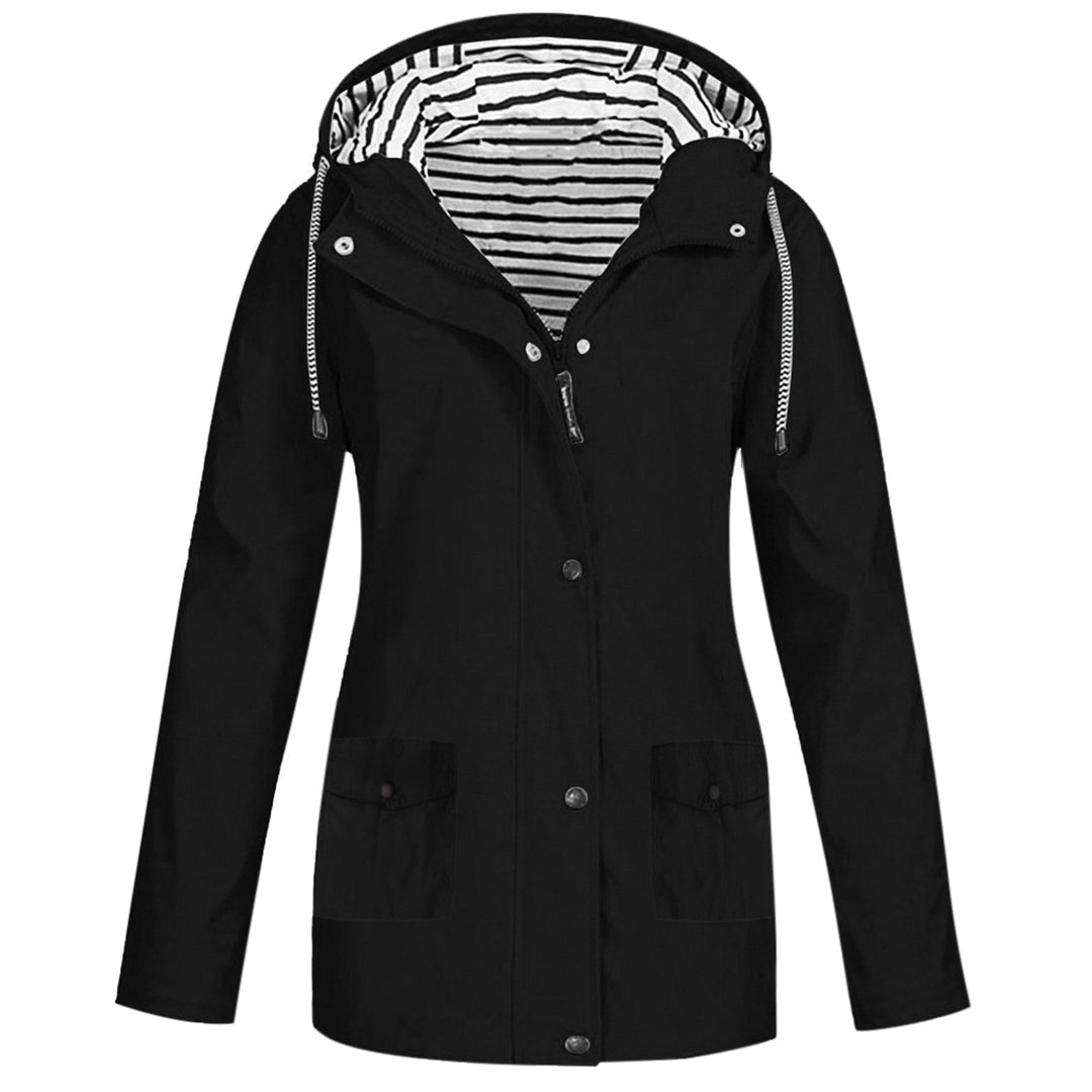 Women's Waterproof Jacket | Stylish and Practical-Black-S-State of Style