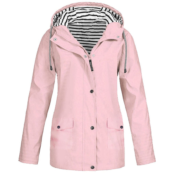 Women's Waterproof Jacket | Stylish and Practical-Pink-S-State of Style
