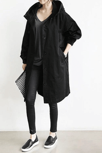 Women's Windbreaker - Aurora-Black-S-State of Style