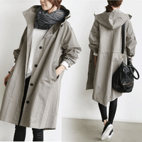 Women's Windbreaker - Aurora-Light Grey-S-State of Style